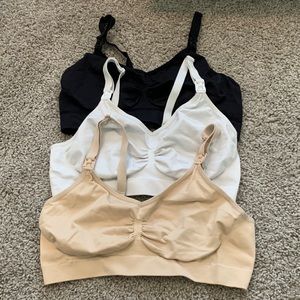 Nursing bras size L